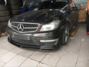 V Style Front Lip C63 2012+-2