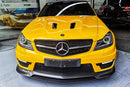 2012-2014 Mercedes Benz W204 C63 AMG Carbon Fiber Front Lip-5