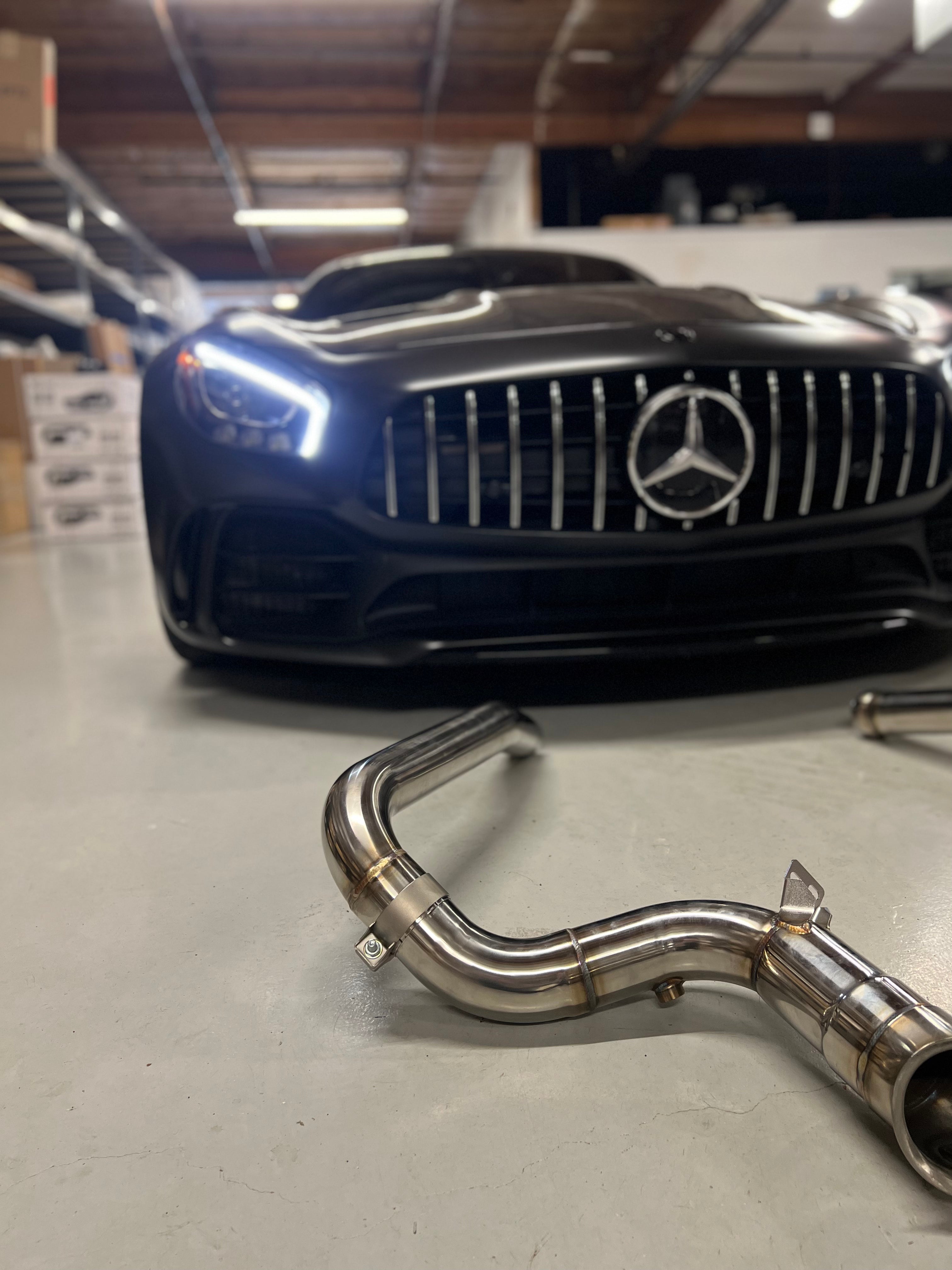 AMG GT iPE Downpipes