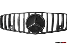 2017-2020 Mercedes Benz AMG GT/GTS/GTC IMP Style Carbon Fiber Grill (NO Active Cruise Control))