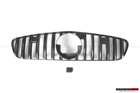 2017-2020 Mercedes Benz AMG GT/GTS/GTC IMP Style Carbon Fiber Grill (For Active Cruise Control Bumper)