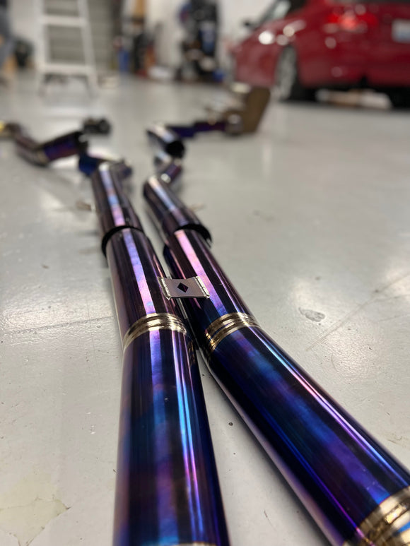 Zefer Performance Full Titanium Exhaust system