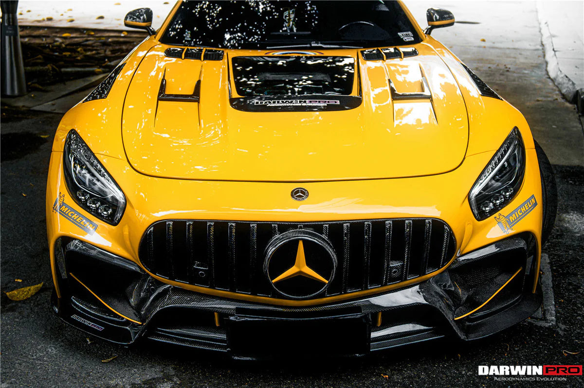 2017-2020 Mercedes Benz AMG GT/GTS/GTC IMP Style Carbon Fiber Grill (NO Active Cruise Control))