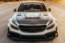 2015-2021 Mercedes Benz W205 C63/S AMG IMP Style Hood-6