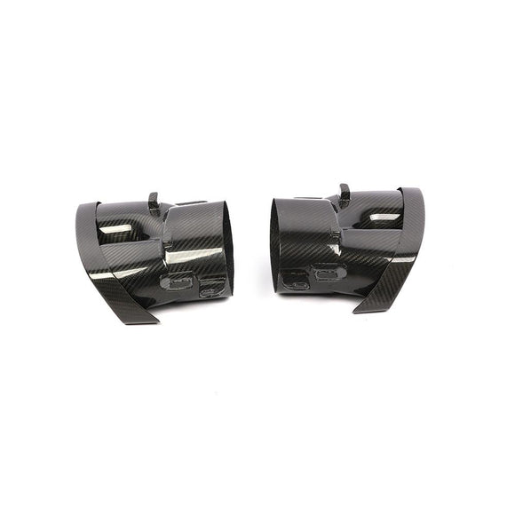 Carbon Fiber W205 Exhaust tips