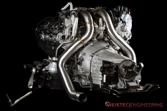 M177 Downpipes Weistec, C63s 4L V8-3