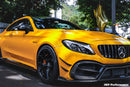 2015-2021 Mercedes Benz W205 C63/S AMG Coupe IMP Style Partial Carbon Fiber Front-8