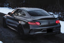 2015-2021 Mercedes Benz C-Class W205 Coupe PS Style Trunk Spoiler-5