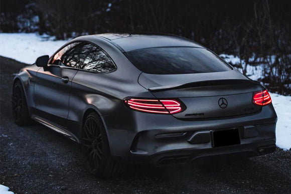 2015-2021 Mercedes Benz C-Class W205 Coupe PS Style Trunk Spoiler