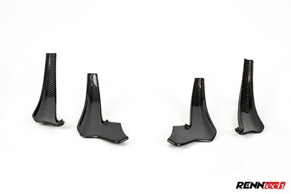 RENNtech | C190 | AMG GT R | Front Canards | Carbon Fiber
