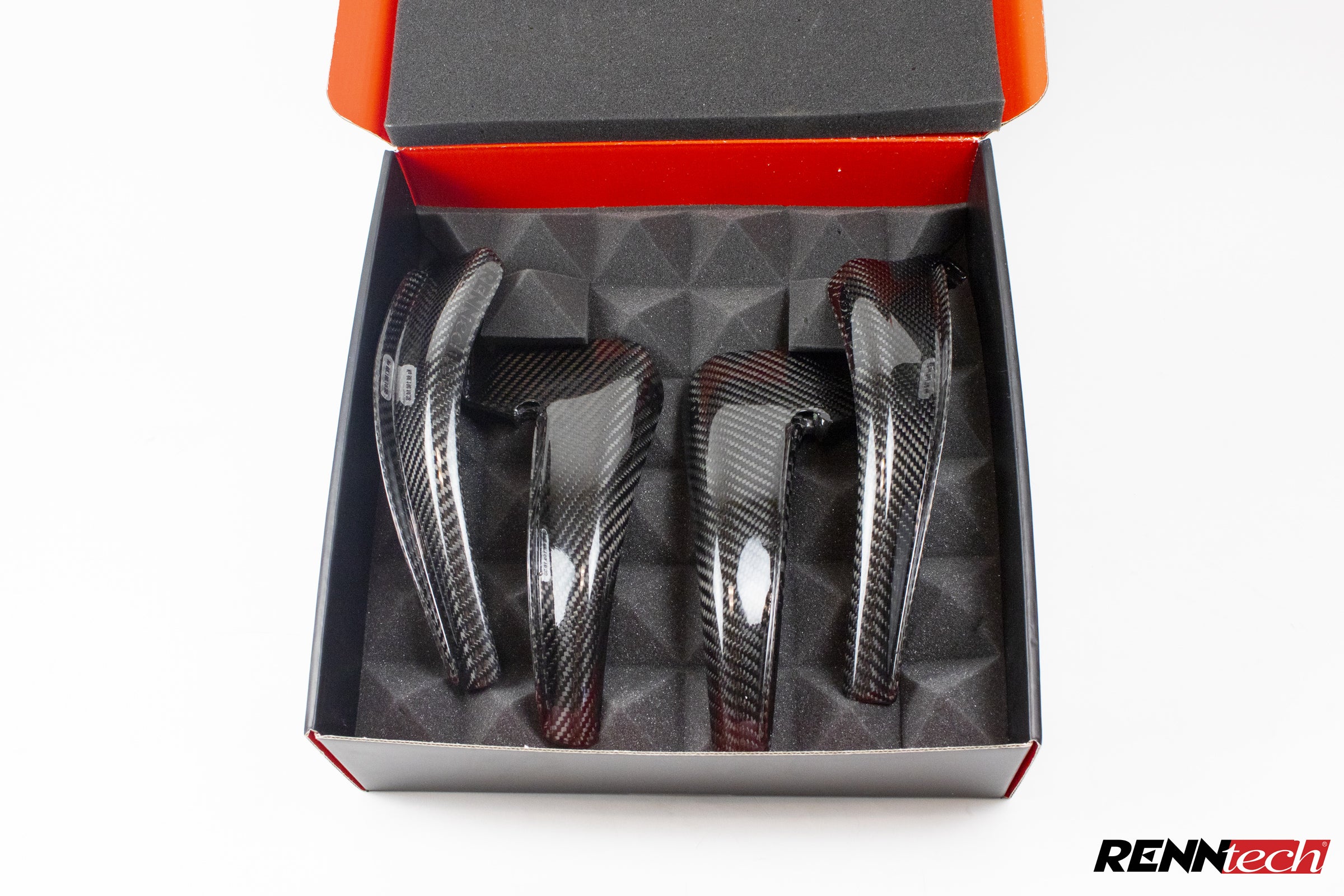 RENNtech C190 AMG GT R Front Canards Carbon Fiber Zefer