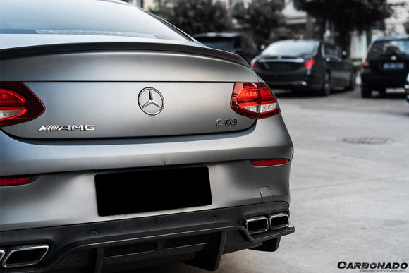2015-2018 W205 C63/S AMG Coupe PS Style Rear Diffuser