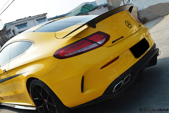 2015-2018 W205 C63/S AMG Coupe PS Style Rear Diffuser