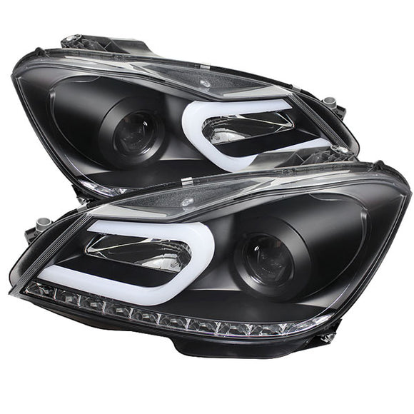 SPYDER MERCEDES BENZ W204 C-CLASS PROJECTOR HEADLIGHTS