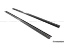 2008-2014 Mercedes Benz W204 C63 AMG RZ Style Carbon Fiber Side Skirts-3