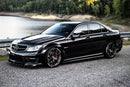 2008-2014 Mercedes Benz W204 C63 AMG RZ Style Carbon Fiber Side Skirts-6