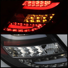 SPYDER MERCEDES BENZ W204 C-CLASS LED TAIL LIGHTS - BLACK - 0