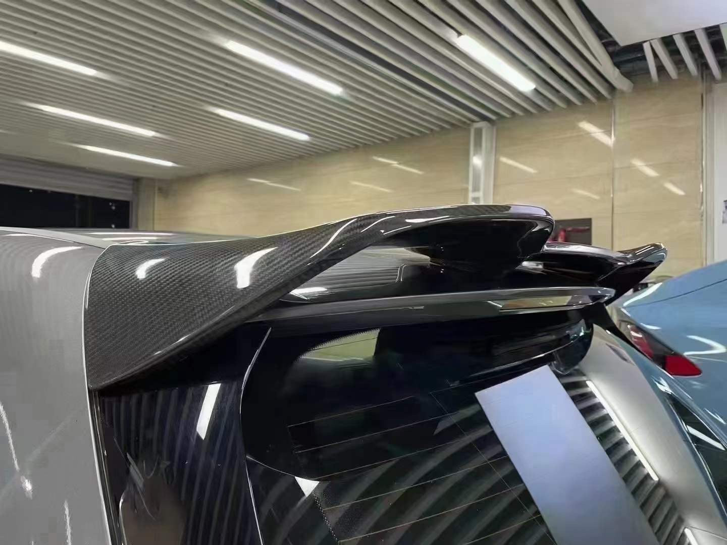 TAKD Carbon Fiber Roof Spoiler for Mercedes Benz A45 A35 A220 Hatchback W177 2019-ON