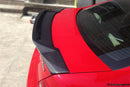Mercedes Benz W204 C Class/ C63 AMG Coupe RT Style Carbon Fiber Trunk Spoiler-5