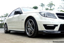 2008-2014 Mercedes Benz W204 C63 AMG Sedan VS Style Carbon Fiber Side Skirts-5