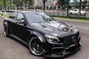 2019-2021W205 C63/S AMG Sedan IMP Style Partial Carbon Fiber Full Body Kit-5