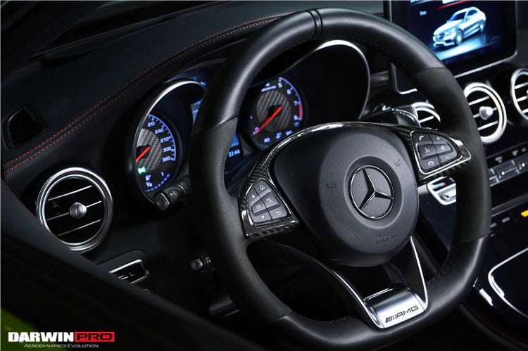 2015-2018 Mercedes Benz W205 C63/S AMG Sedan Carbon Fiber Interior-5