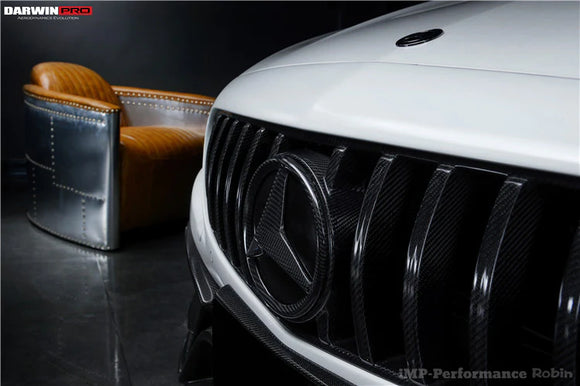 2015-2018 Mercedes Benz W205 C63/S AMG Coupe IMP Carbon Fiber Grill