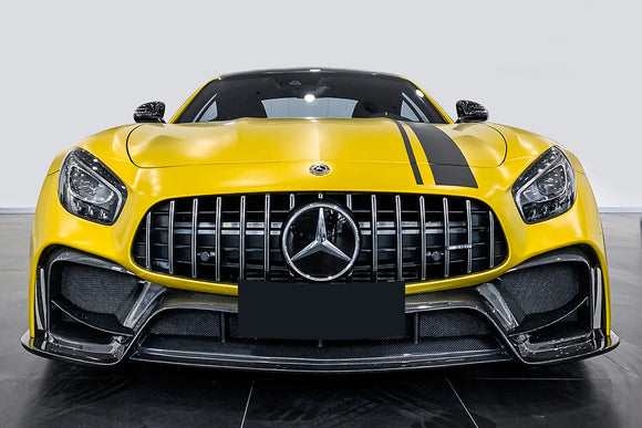 2017-2020 Mercedes Benz AMG GT/GTS/GTC IMP Style Partial Carbon Fiber Front Bumper